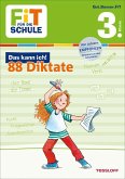 Fit für die Schule: Das kann ich! 88 Deutsch-Diktate 3. Klasse