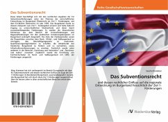 Das Subventionsrecht - Krammer, Sascha