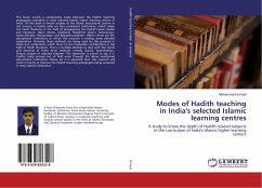 Modes of Hadith teaching in India's selected Islamic learning centres - Ismayil, Muhammed
