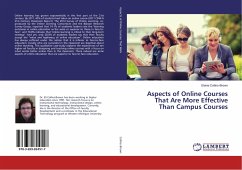 Aspects of Online Courses That Are More Effective Than Campus Courses