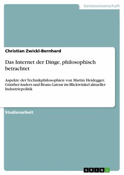 Das Internet der Dinge, philosophisch betrachtet - Zwickl-Bernhard, Christian