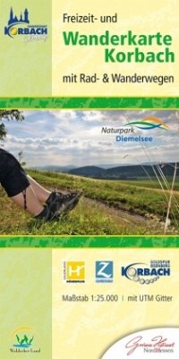 Cover Freizeit- und Wanderkarte Ferienregion Korbach