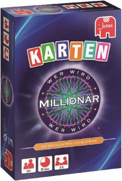 Jumbo 18179 - Wer wird Millionär, Kartenspiel, Quizspiel, Reisespiel