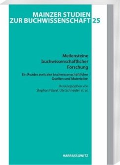 Meilensteine buchwissenschaftlicher Forschung