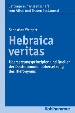 Hebraica veritas (eBook, PDF) - Weigert, Sebastian