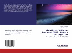 The Effect of Different Factors on GDP in Rwanda By using CLRM - Uwamariya, Denise;Mpakaniye, Mellas