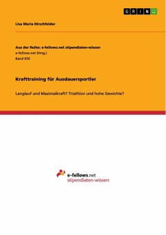 Krafttraining für Ausdauersportler (eBook, ePUB) - Hirschfelder, Lisa Maria