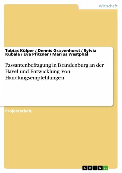Passantenbefragung in Brandenburg an der Havel und Entwicklung von Handlungsempfehlungen - Külper, Tobias;Gravenhorst, Dennis;Westphal, Marius