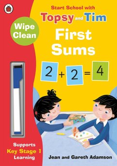 Wipe-Clean First Sums: Start School with Topsy and Tim - Adamson, Jean