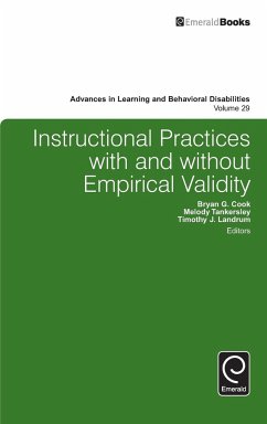Instructional Practices with and without Empirical Validity - Herausgeber: Cook, Bryan G. Tankersley, Melody Landrum, Timothy J.