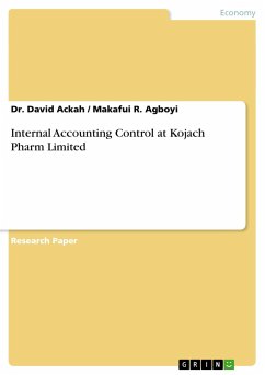 Internal Accounting Control at Kojach Pharm Limited