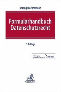 Formularhandbuch Datenschutzrecht