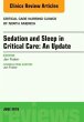 Sedation and Sleep in Critical Care: An... - Bild 1