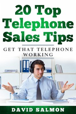 20 Top Telephone Sales Tips (eBook, ePUB) - Salmon, David
