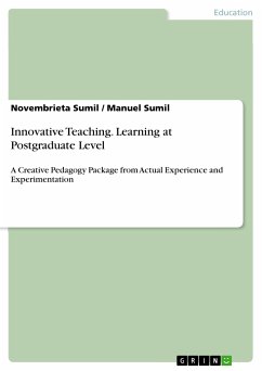 Innovative Teaching. Learning at Postgraduate Level (eBook, ePUB) - Sumil, Novembrieta; Sumil, Manuel
