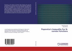 Popoviciu's Inequality For N-convex Functions - Butt, Saad Ihsan;Pecaric, Josip