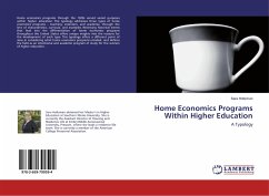 Home Economics Programs Within Higher Education - Holtzman, Sara