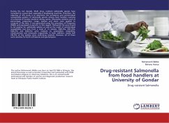 Drug-resistant Salmonella from food handlers at University of Gondar