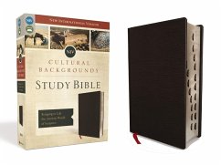 NIV, Cultural Backgrounds Study Bible, Indexed, Bonded Leather - Zondervan