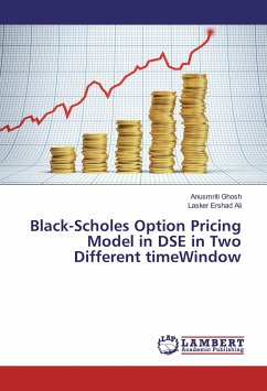 Black-Scholes Option Pricing Model in DSE in Two Different timeWindow