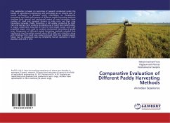 Comparative Evaluation of Different Paddy Harvesting Methods