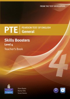 Pearson Test of English General Skills Booster 4 Teacher's Book and CD Pack - Davies, Susan;Ellis, Martyn