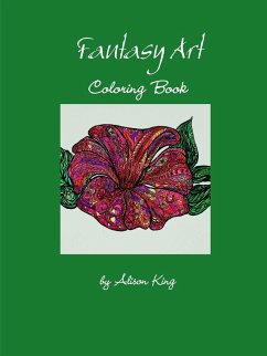 Fantasy Art Coloring Book - King, Alison