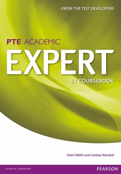 Expert Pearson Test of English Academic B1 Standalone Coursebook - Warwick, Lindsay;Walsh, Clare