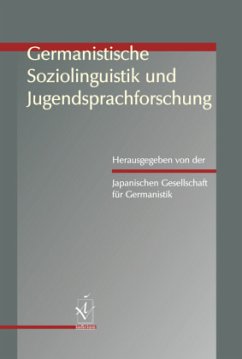 Cover Germanistische Soziolinguistik und Jugendsprachforschung