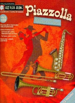 Piazzolla - Ten Favorite Tunes: Jazz Play-Along Series, Volume 188 (Book/Online Audio)