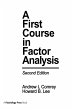 A First Course in Factor Analysis - Bild 1
