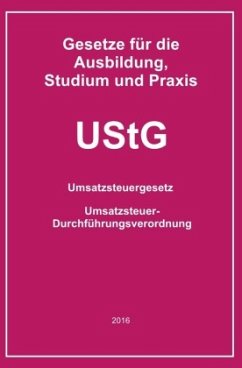 Gesetze für die Ausbildung, Studium und Praxis / UStG - Buchem, Helmut