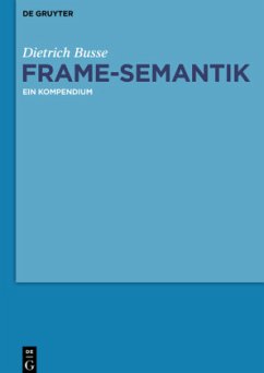 Frame-Semantik - Busse, Dietrich