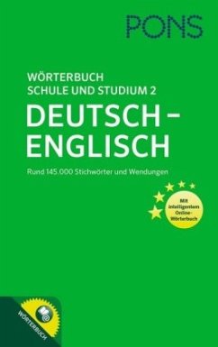 PONS Wörterbuch für Schule und Studium Englisch