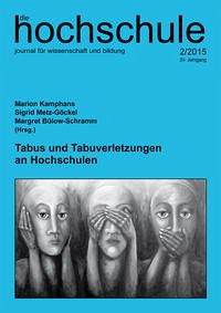 Tabus und Tabuverletzungen an Hochschulen - Kamphans, Marion; Metz-Göckel, Sigrid; Bülow-Schramm, Margret