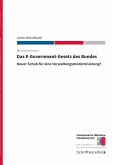 Das E-Government-Gesetz des Bundes (eBook, ePUB)