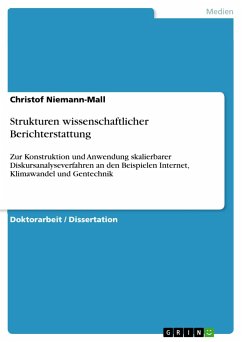 Strukturen wissenschaftlicher Berichterstattung - Niemann-Mall, Christof