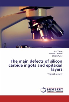 The main defects of silicon carbide ingots and epitaxial layers - Avrov, Dmitrii;Tairov, Yuri;Lebedev, Andrew