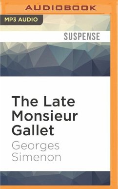 The Late Monsieur Gallet - Simenon, Georges