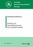 Leipziger Sportwissenschaftliche Beiträge (eBook, PDF)