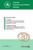 Leipziger Sportwissenschaftliche Beiträge (eBook, PDF) Leipziger Sportwissenschaftliche Beiträge (eBook, PDF)