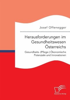 Herausforderungen im Gesundheitswesen Österreichs. Gesundheits- (Pflege-) Ökonomische Potenziale und Innovationen - Offenegger, Josef