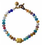 Armband Buddha bunt