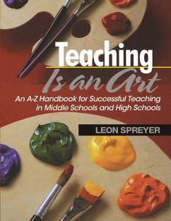 Teaching Is an Art - Spreyer, Leon