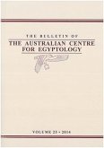 Bulletin of the Australian Centre for Egyptology: 2014