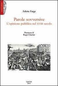 Cover Parole sovversive. L'opinione pubblica nel XVIII secolo