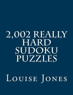 2,002 Really Hard Sudoku Puzzles - Jones, Louise