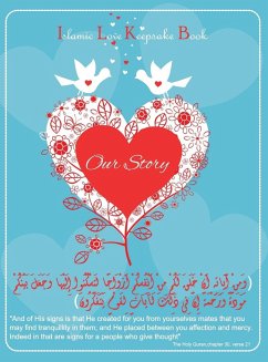 Islamic love keepsake book (Our story) - Azim, Halah