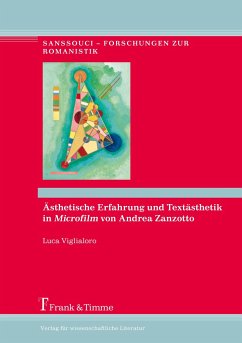 Ästhetische Erfahrung und Textästhetik in ¿Microfilm¿ von Andrea Zanzotto - Viglialoro, Luca