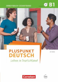 Pluspunkt Deutsch B1: Gesamtband - Arbeitsbuch mit Lösungsbeileger und PagePlayer-App - Jin, Friederike; Schote, Joachim